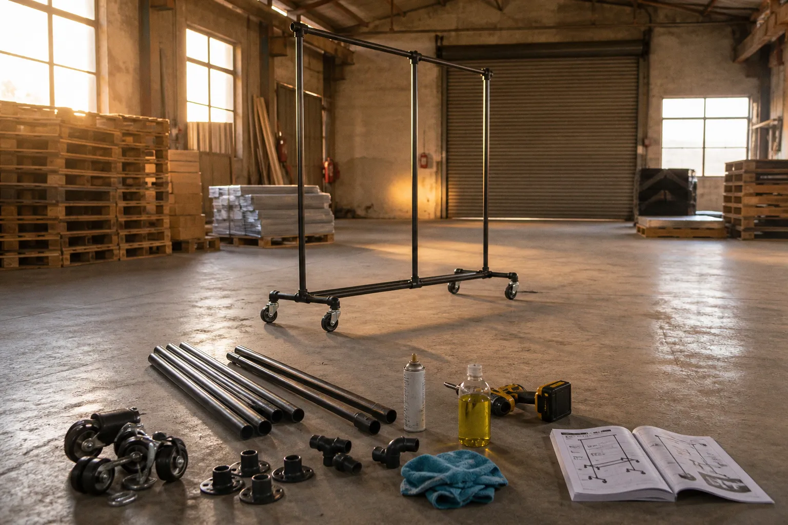 Industrial Clothes Racks: What to Gather Before Setup